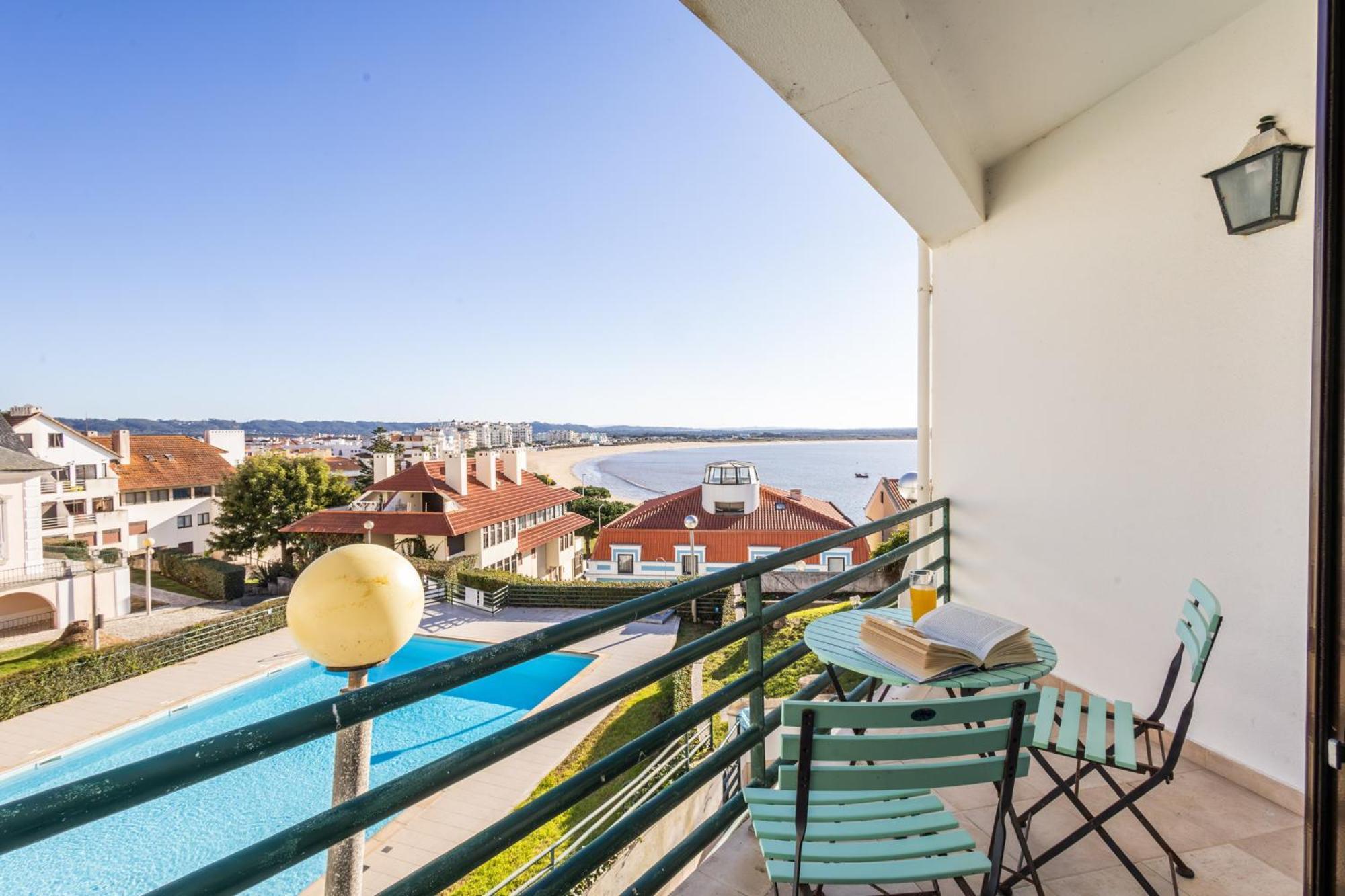 Paradise Com Vista Sobre A Baia Сан-Мартинью-ду-Порту Экстерьер фото